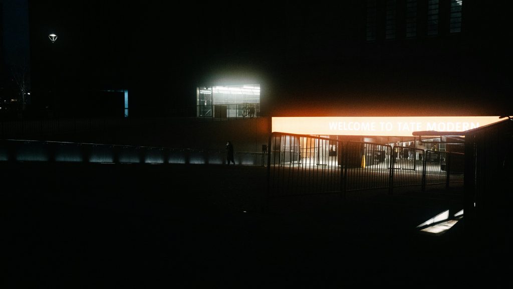 Tate Modern dark