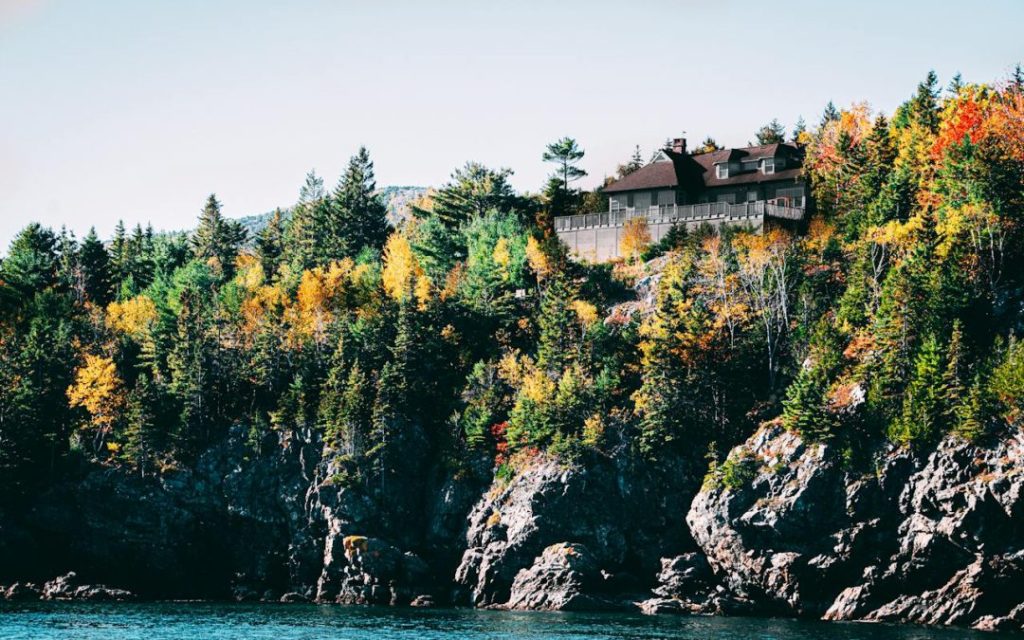 Cliffside residence