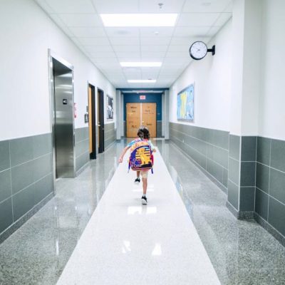 School hallway